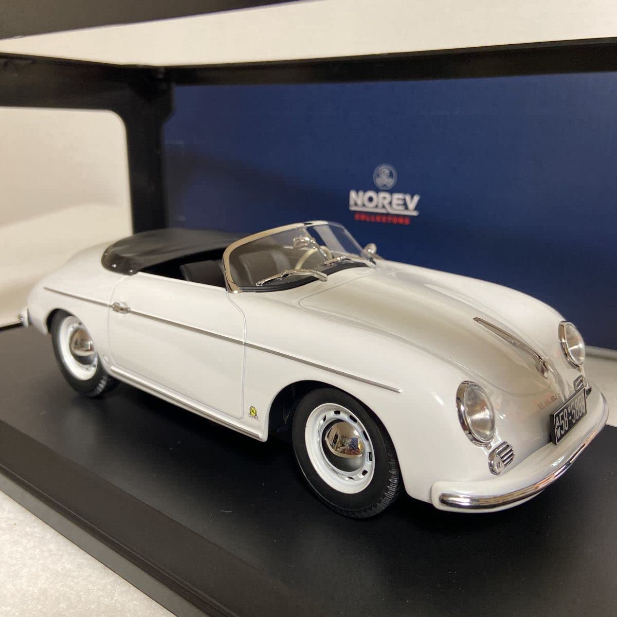 NOREV 1/18 ポルシェ 356 スピードスター Amazon | NOREV B ポルシェ 356 スピードスター 54 レッド 1/18